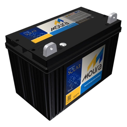 Bateria Solar Moura 111Ah - 12MS111Ah (antiga 105Ah)