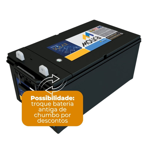 Bateria Solar Moura 234Ah - MS234Ah (antiga 220Ah) - imagem 2