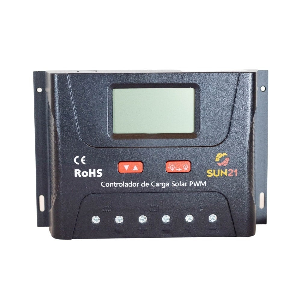 Controlador de Carga 30A PWM 12/24V SUN21 - CSP3024L - imagem 9
