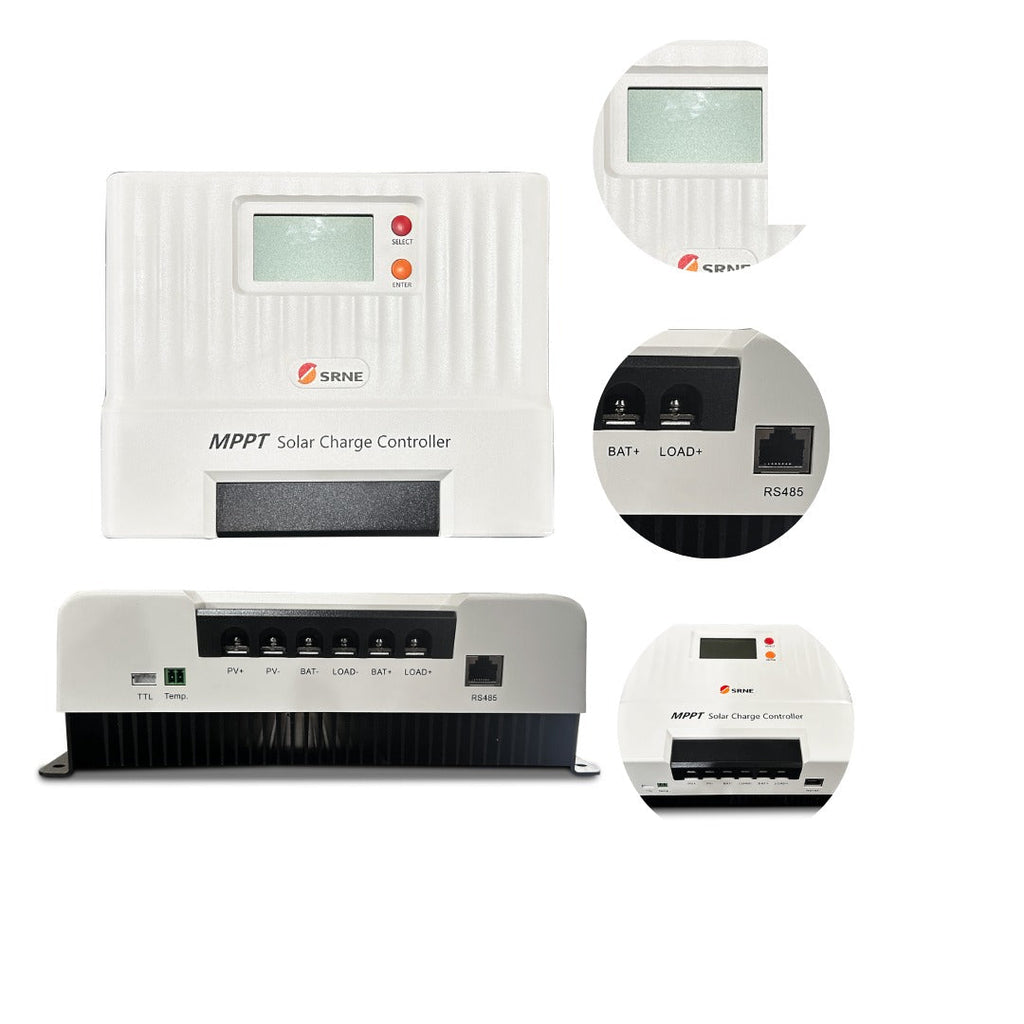 Controlador De Carga MPPT 60A 12V/24V SRNE - Shiner 2460 - imagem 2