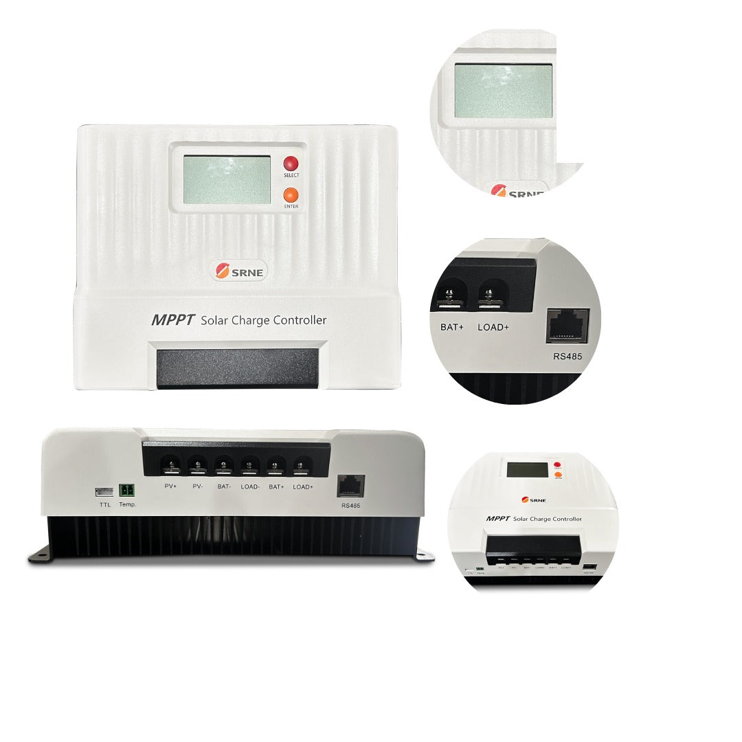 Controlador De Carga MPPT 60A 12V/24V SRNE - Shiner 2460 - imagem 2