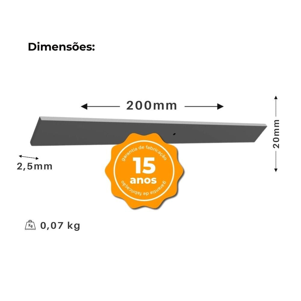 Emenda para Trilho Solar Padrão Romagnole - imagem 4