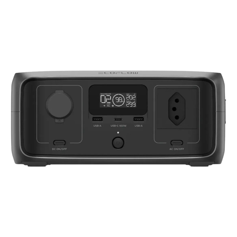 Estação Ecoflow River 3 300W 127V com Bateria Lítio 245Wh