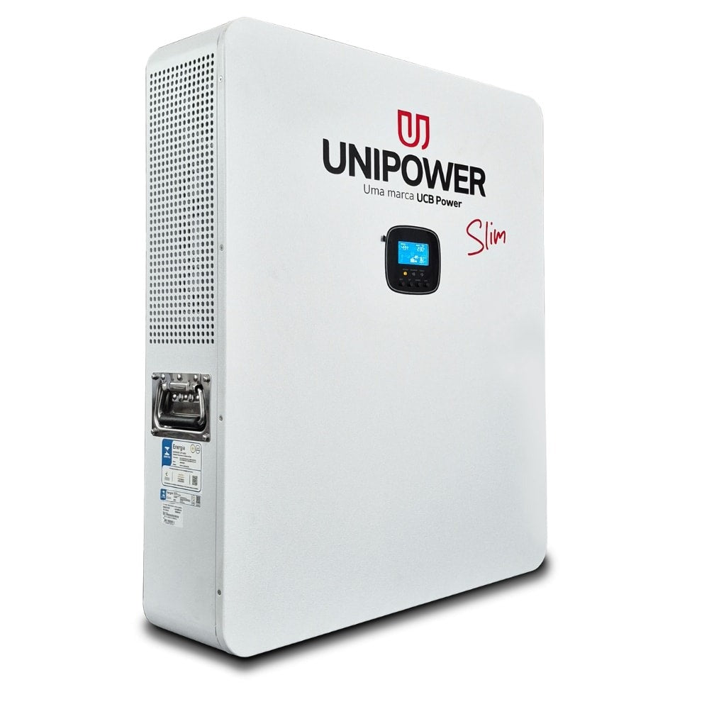 Inversor Solar All In One 4,5kW 48/127V com Litio 4,8kW Unipower Slim U HOME4.5K4800